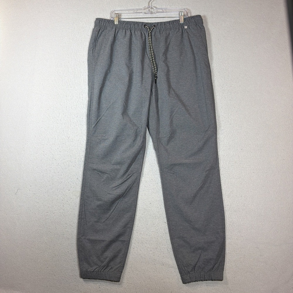 Hurley Pacer Stretch Twill Jogger Pants Men's XXL Gray Tapered Fit NWT